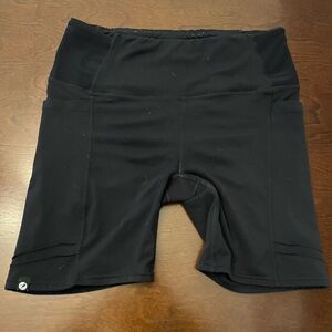 Oiselle Women's Black Bike Shorts